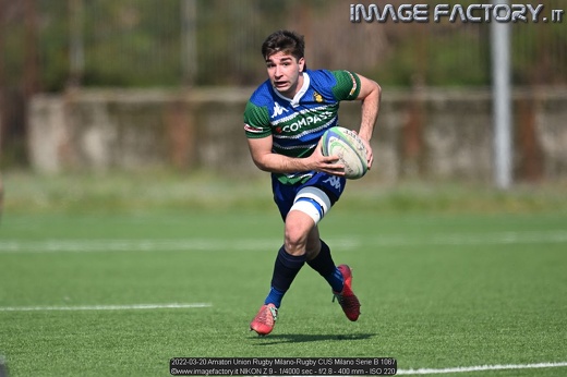 2022-03-20 Amatori Union Rugby Milano-Rugby CUS Milano Serie B 1067